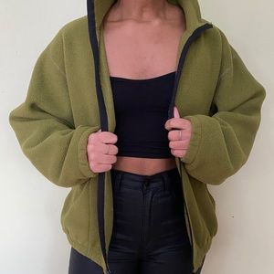 Zip-up LLBean Sweater
